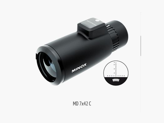 Minox Monokular 7x42 C schwarz