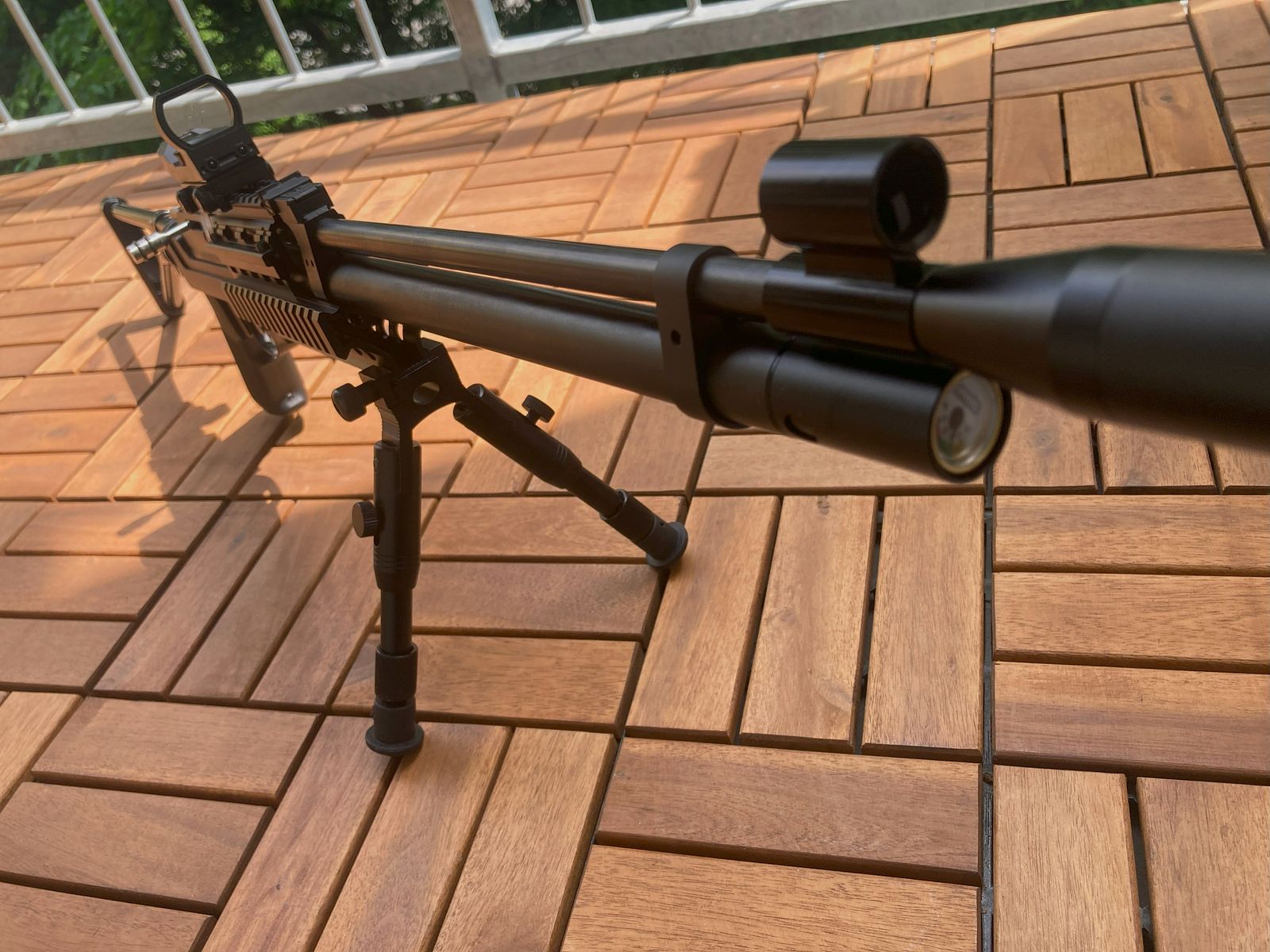 Diana Stormrider Luftgewehr Kaliber 4,5mm neuwertiger taktischer Umbau AK47 Galil Stil