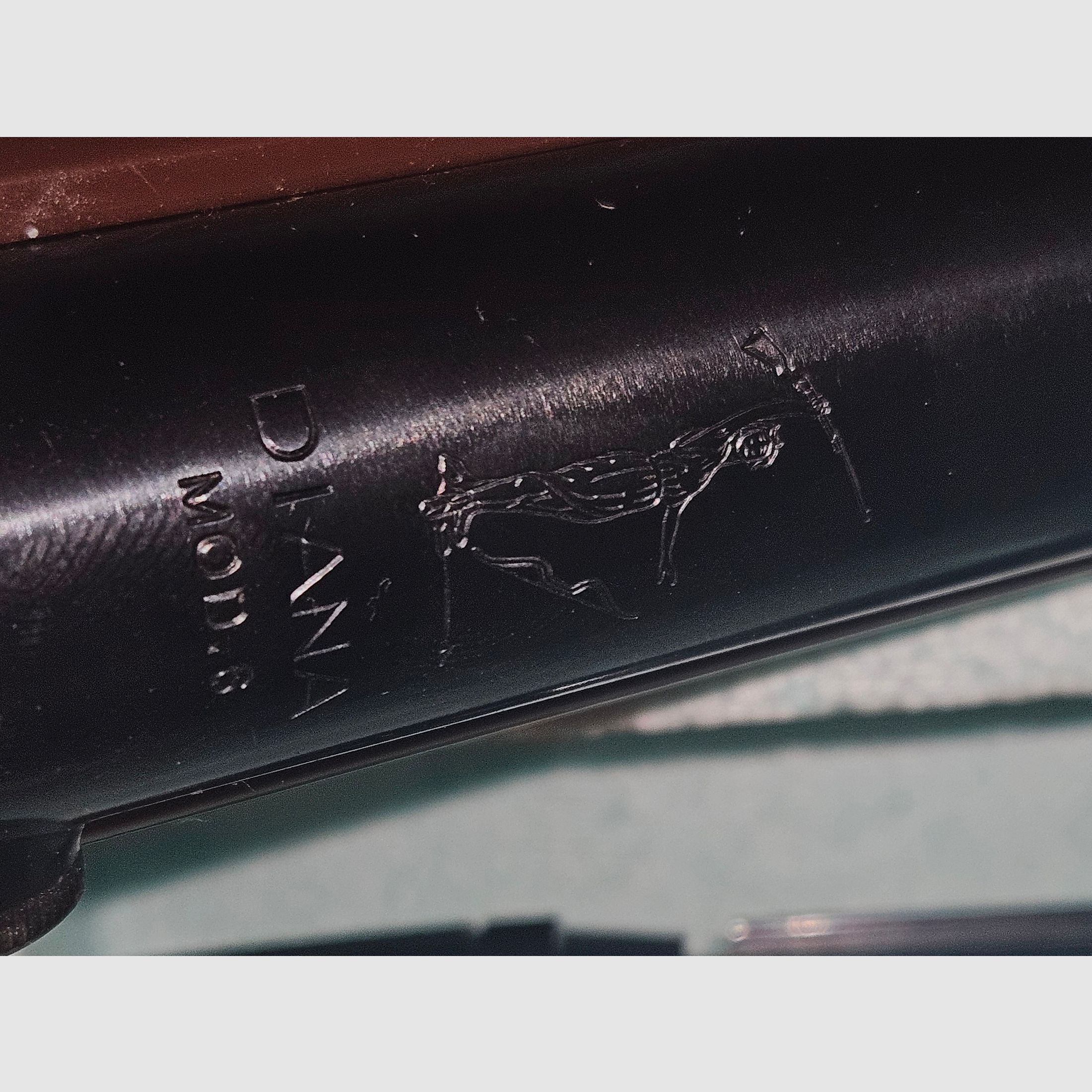 Diana Mod. 5 pistola de aire – Estado de coleccionista impecable en OVP + óptica Bushnell + accesorios