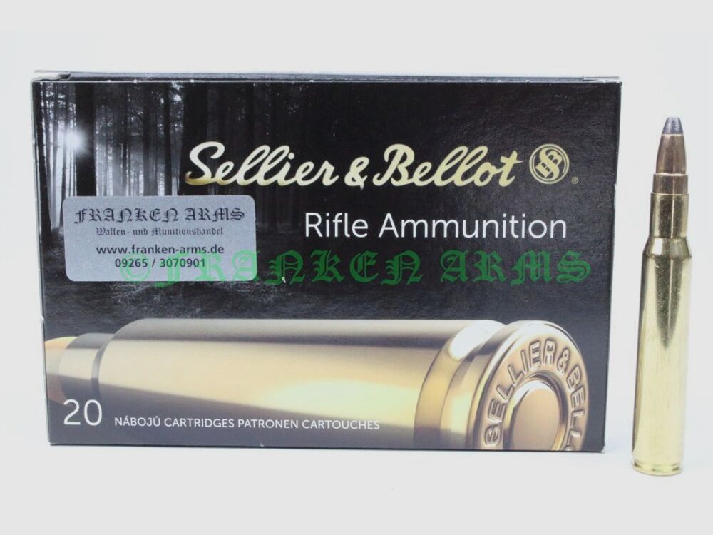 Sellier&Bellot .30-06 Spr. SPCE 150gr. 9,7g 20 Stück Staffelpreise