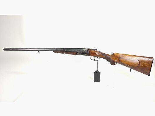 AYA double shotgun 16/70 – side-by-side shotgun with Greener action, pistol grip and sling swivels