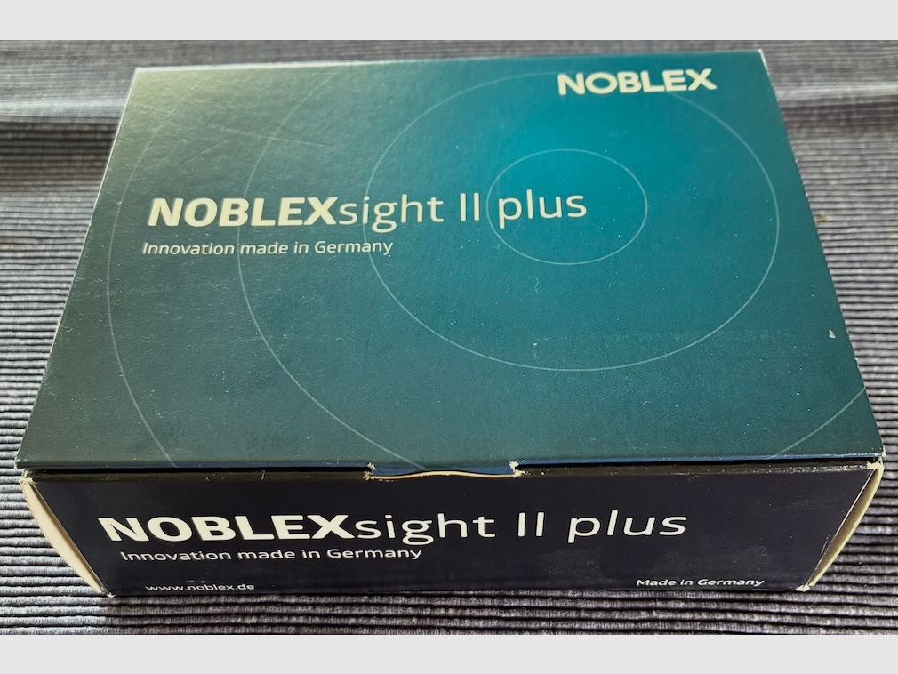 Verkaufe Noblex Sight II plus IPSC D 3.5