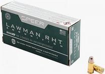 Speer Lawman RHT 9mm Luger 100GR Sinterfire Frangible 50 cartridges