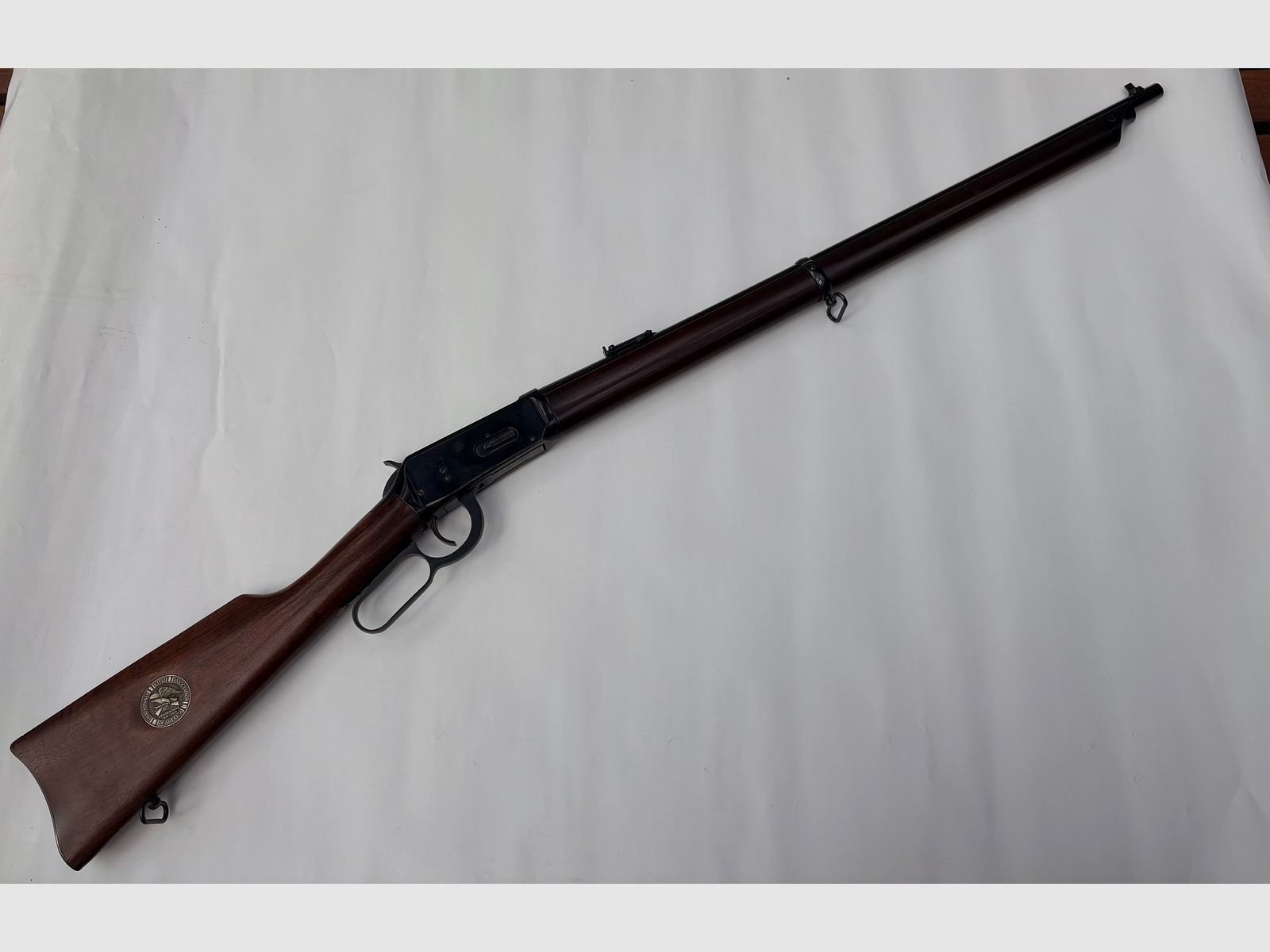 NRA Centennial Musket Onderhevelrepetitie 1971 30-30 Win