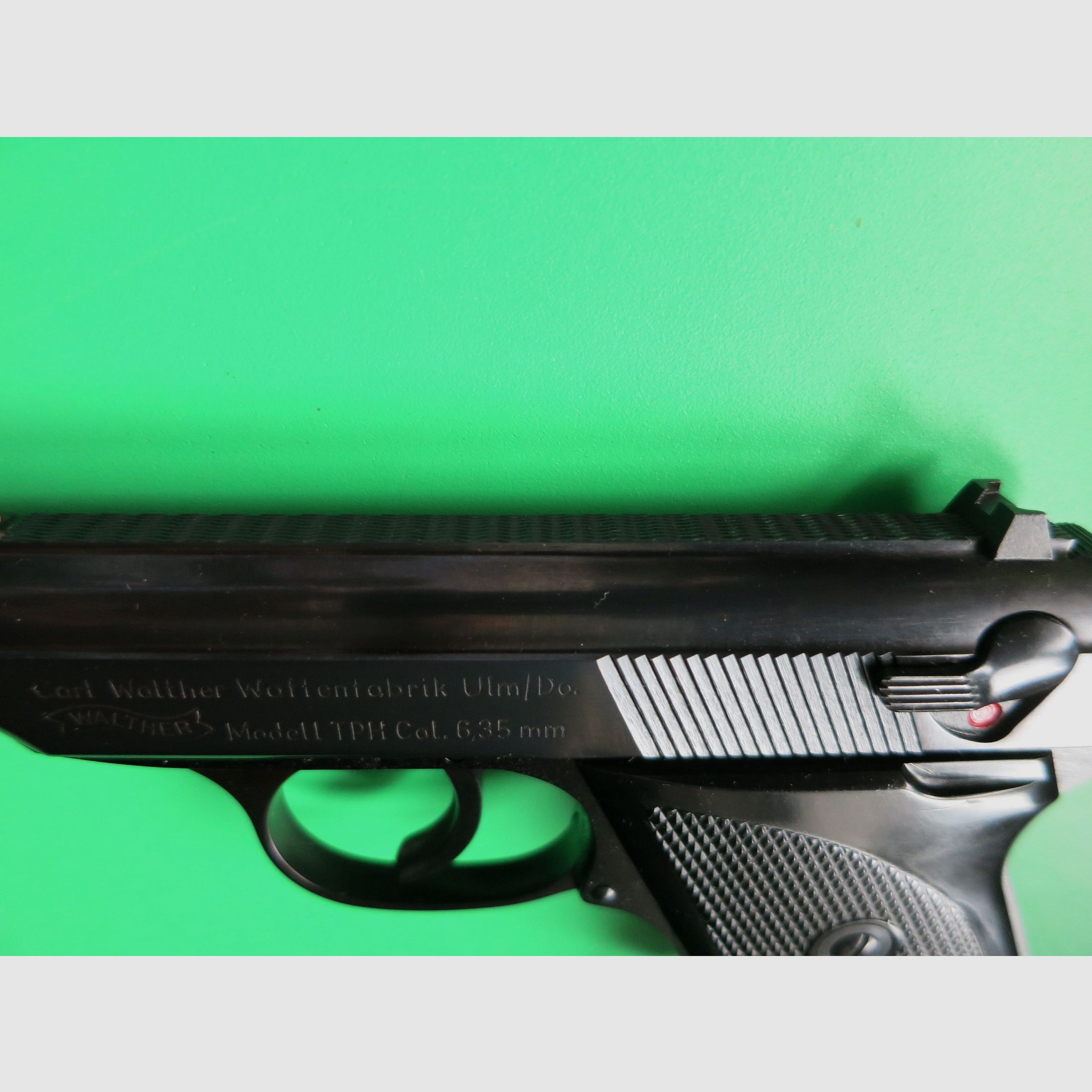 Walther/Ulm, Modell TPH, Kal. 6,35 mm Browning, Taschenpistole, sehr gut     #78, Bild 9 von 9