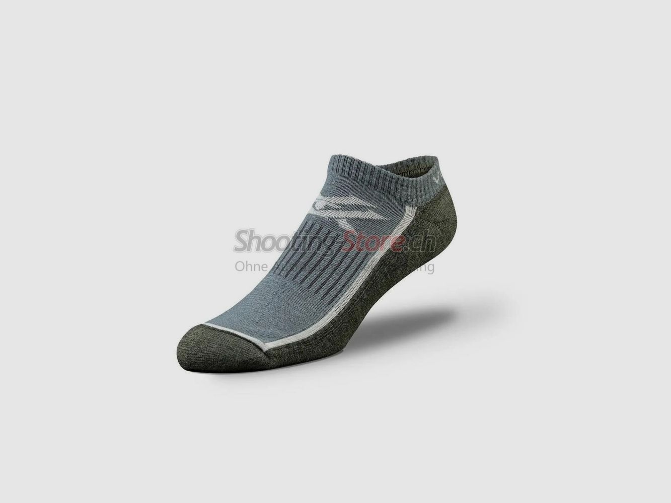 Vortex Optics Everyday Trekker No Show Sock Grigio