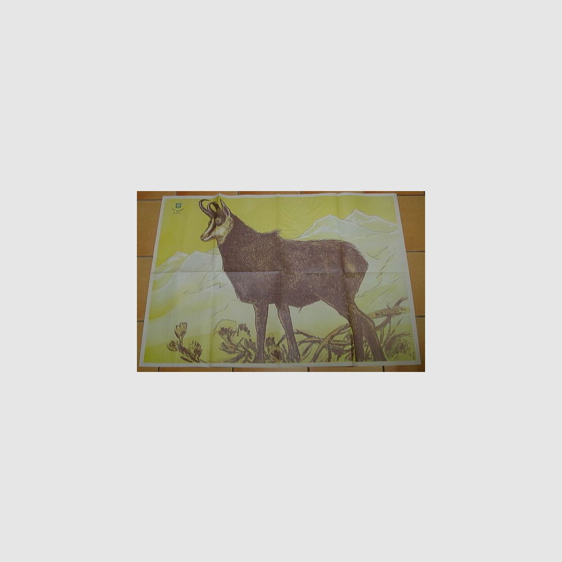 Deutscher Jagdverband DJV Scheibe Nr4 Gamsbock
