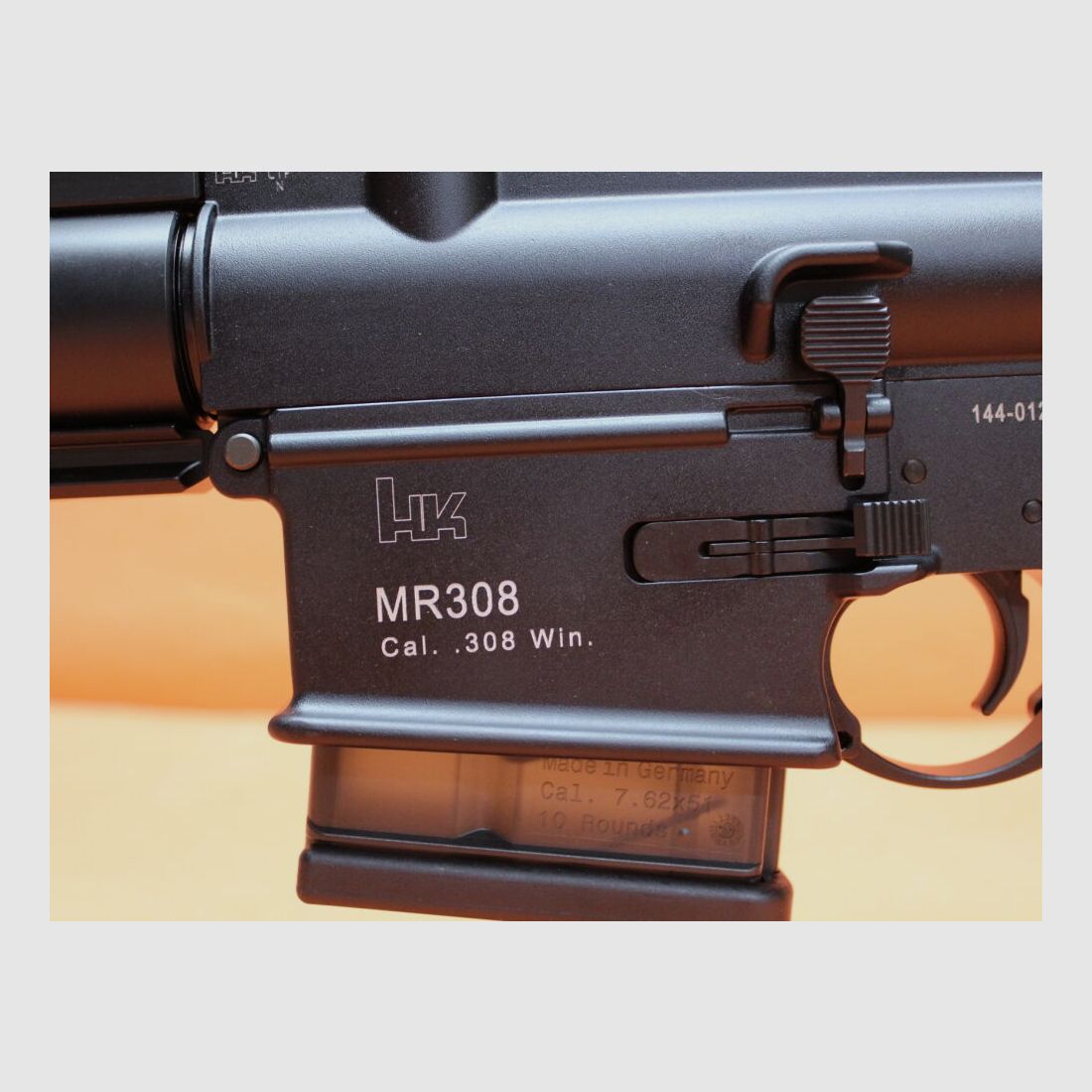 Heckler&Koch Ha.Büchse .308Win Heckler&Koch/H&K MR308 A3 13" cañón negro HKey, sistema de pistón de gas HK417/G28