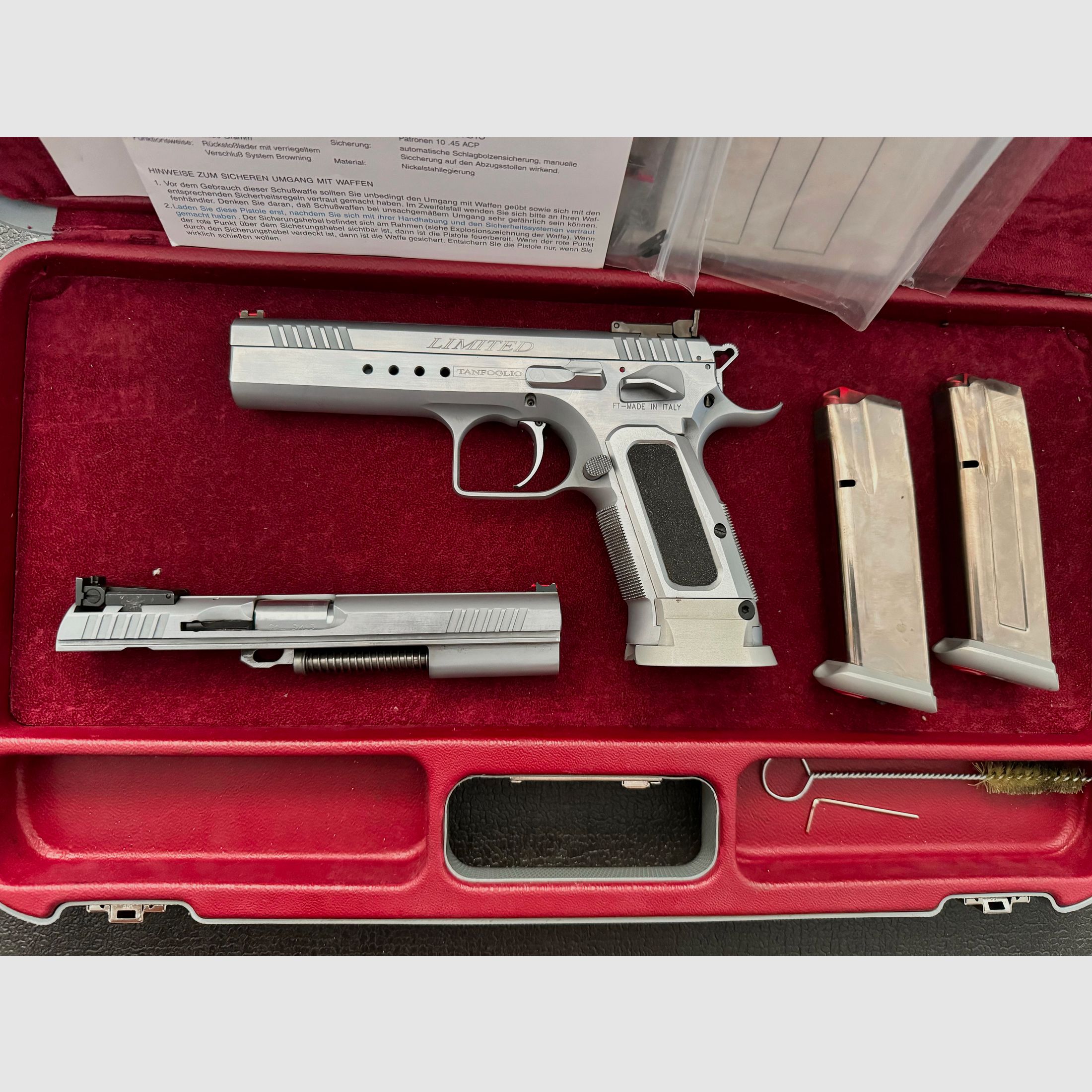 Tanfoglio T 97 Limited Custom HC 