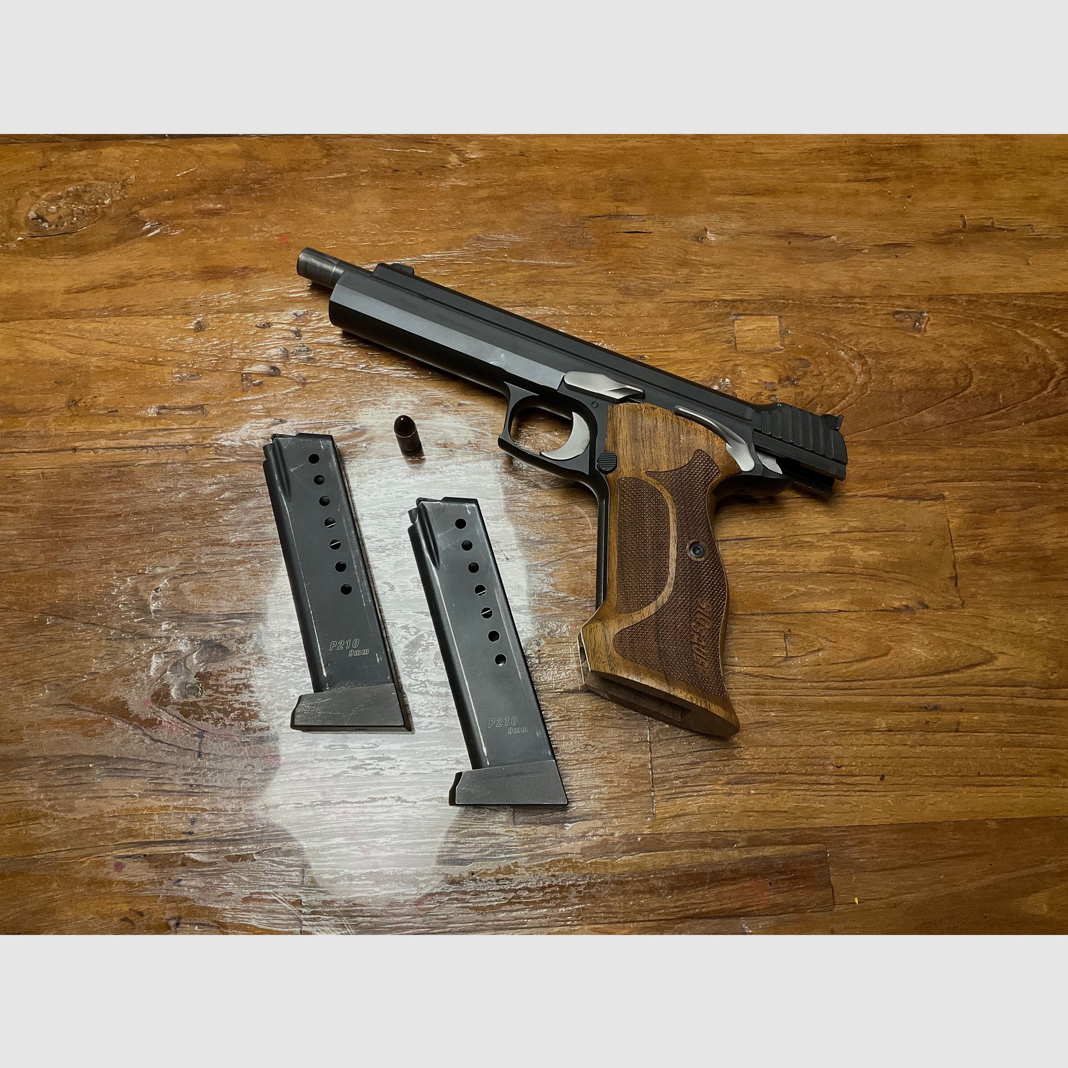 SIG P210 Super Target 6 inches, 9 mm Para