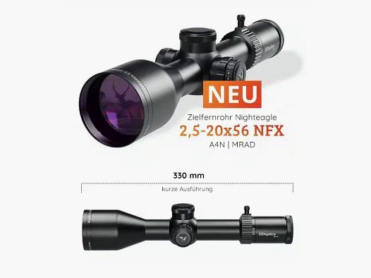 DDoptics | Nighteagle V8 2.5-20×56 NFX Supershort