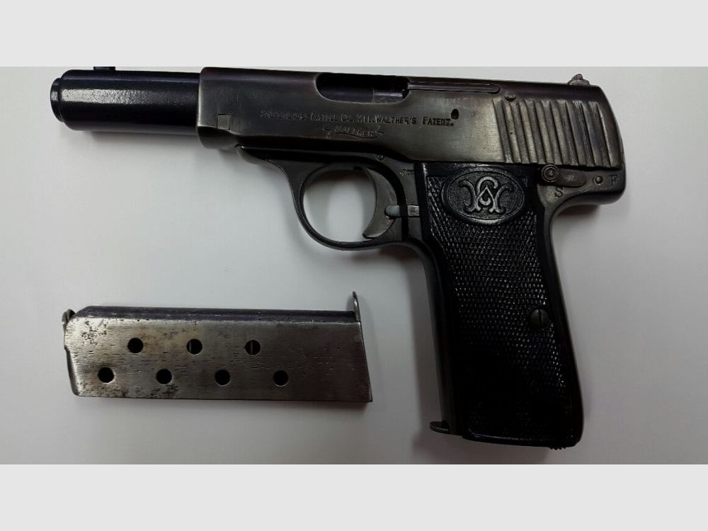 Walther mod. 4 mit linksauswurf