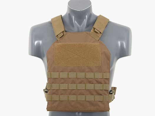 Simple Plate Carrier with Dummy Soft Armor Inserts - CT