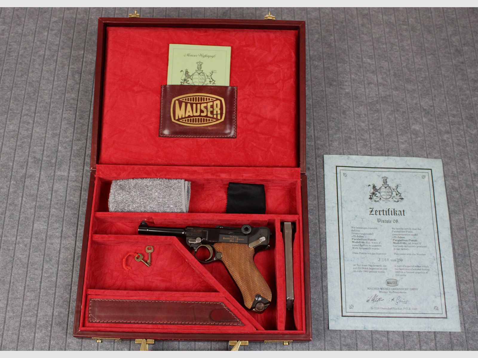 Mauser P 08 75 Jahre Parabellum  9mm Luger