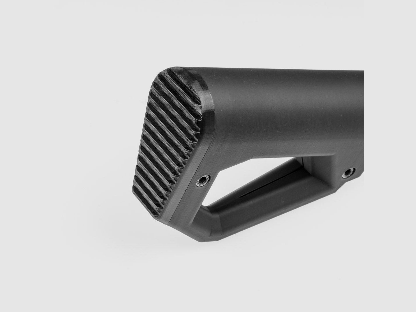 Shoulder stock | 0.2L bottle | BUTTSTOCK | BLACK | stylish design