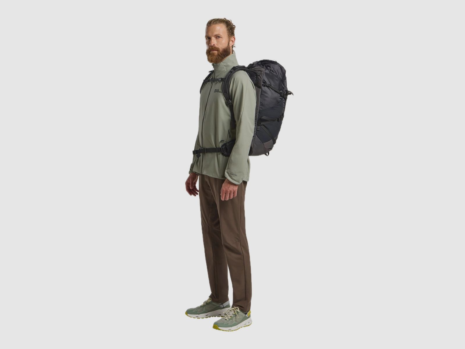 JACK WOLFSKIN Prelight Stride Jkt M Mint Leaf