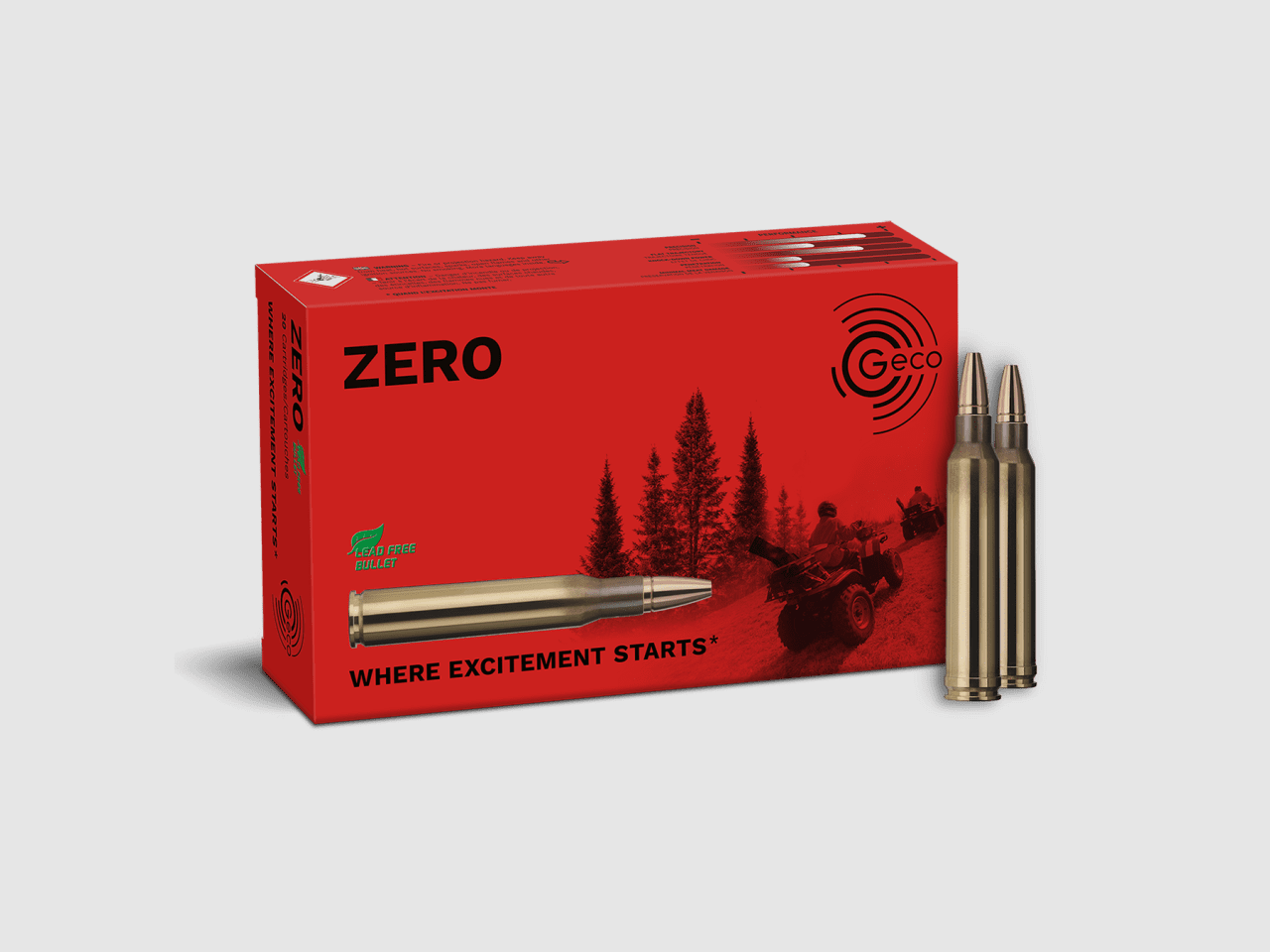 Geco .300 Win. Mag. Zero 136 gr.- 20 pz