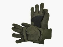 Fingerhandschuh & Fäustel - braun, RH-Zeigefinger o. Kuppe