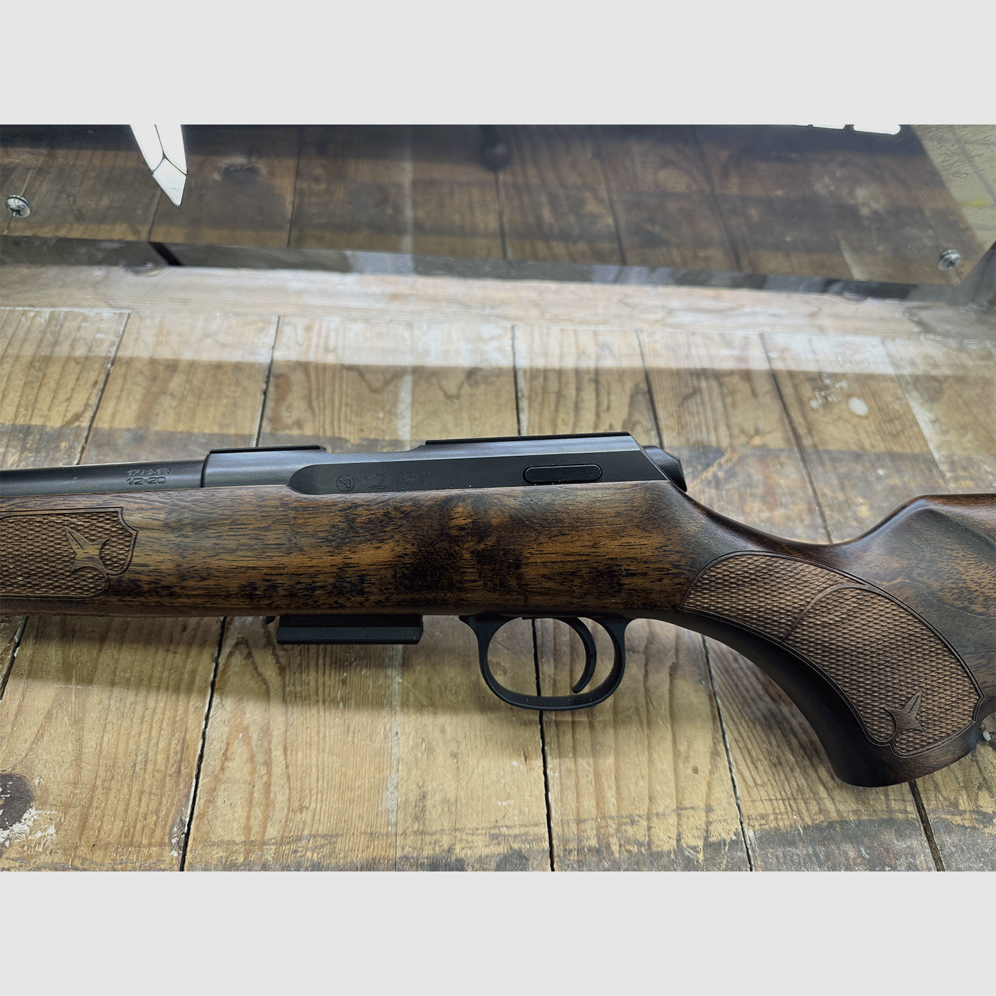 GEBRAUCHT – BÜCHSE – CZ MOD. 457 AMERICAN Kal. 17HMR, Bild 4 von 5