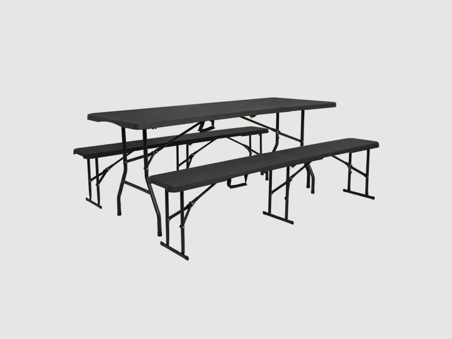 NC3404 Banco de Jardín Plegable de 183 cm en Antracita