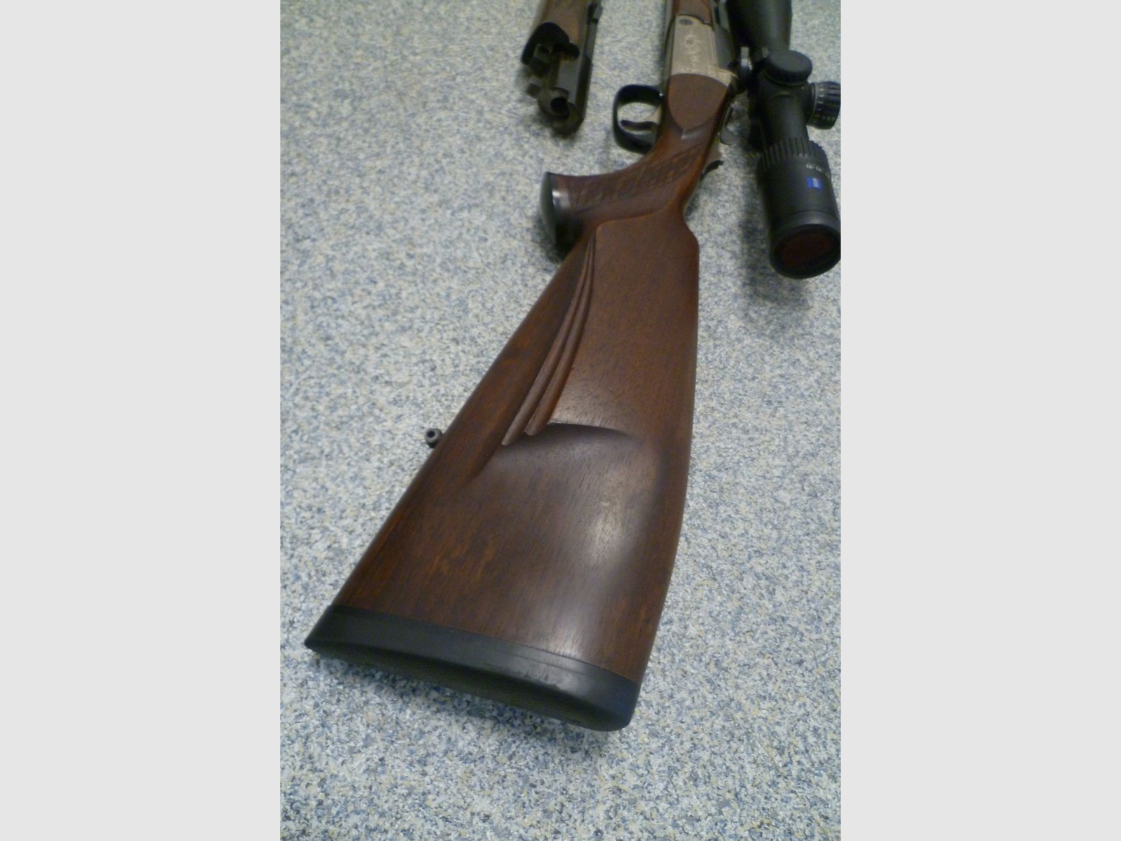 Blaser Kipplaufbüchse K770 5,6x50R Magnum mit Austauschlauf K77 8x68S