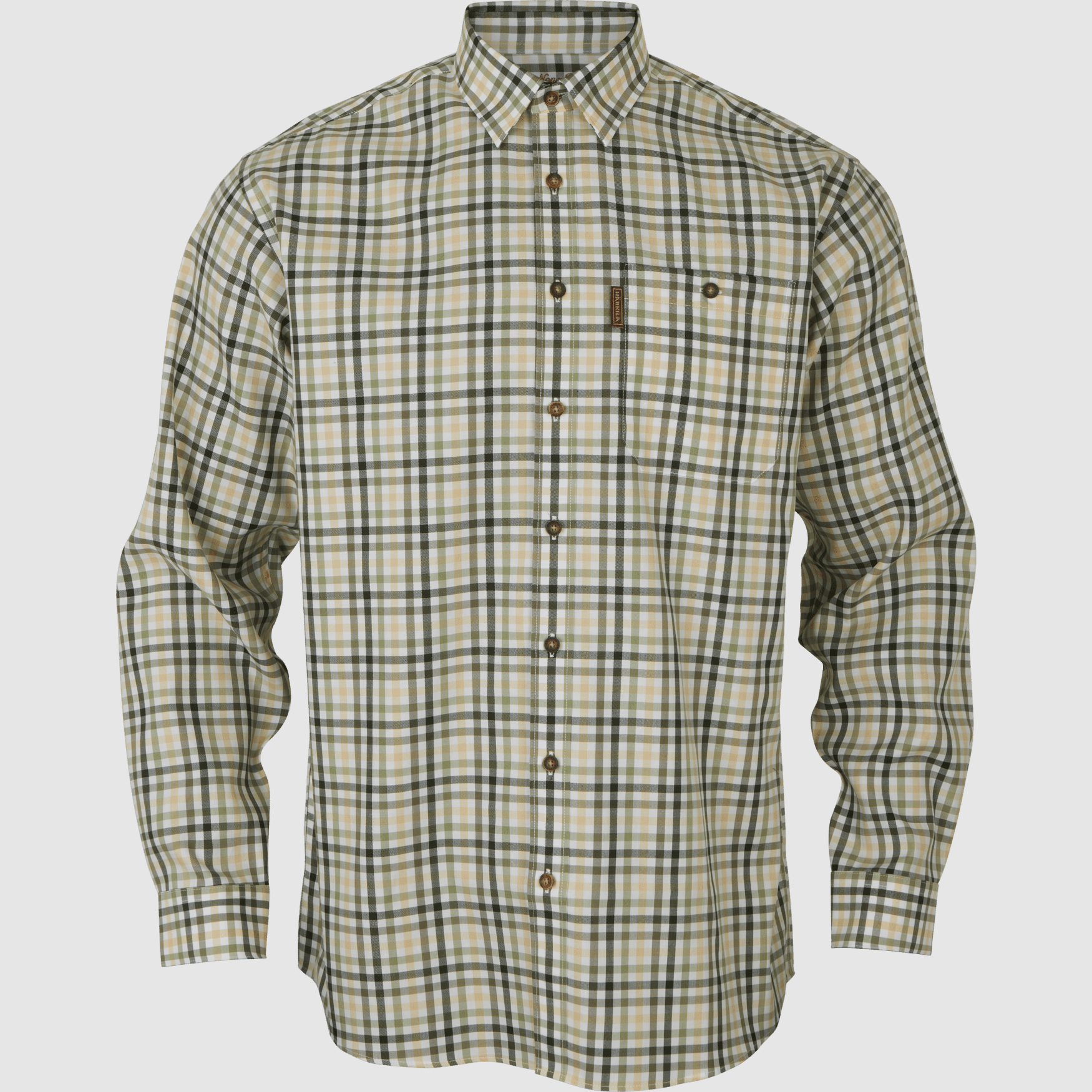 Härkila Milford Skjorte – Beech Green Check, billede 1 af 2