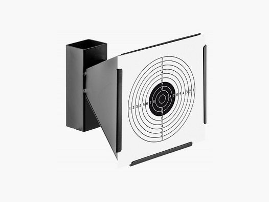 Porte cible conique 14 x 14 cm en acier