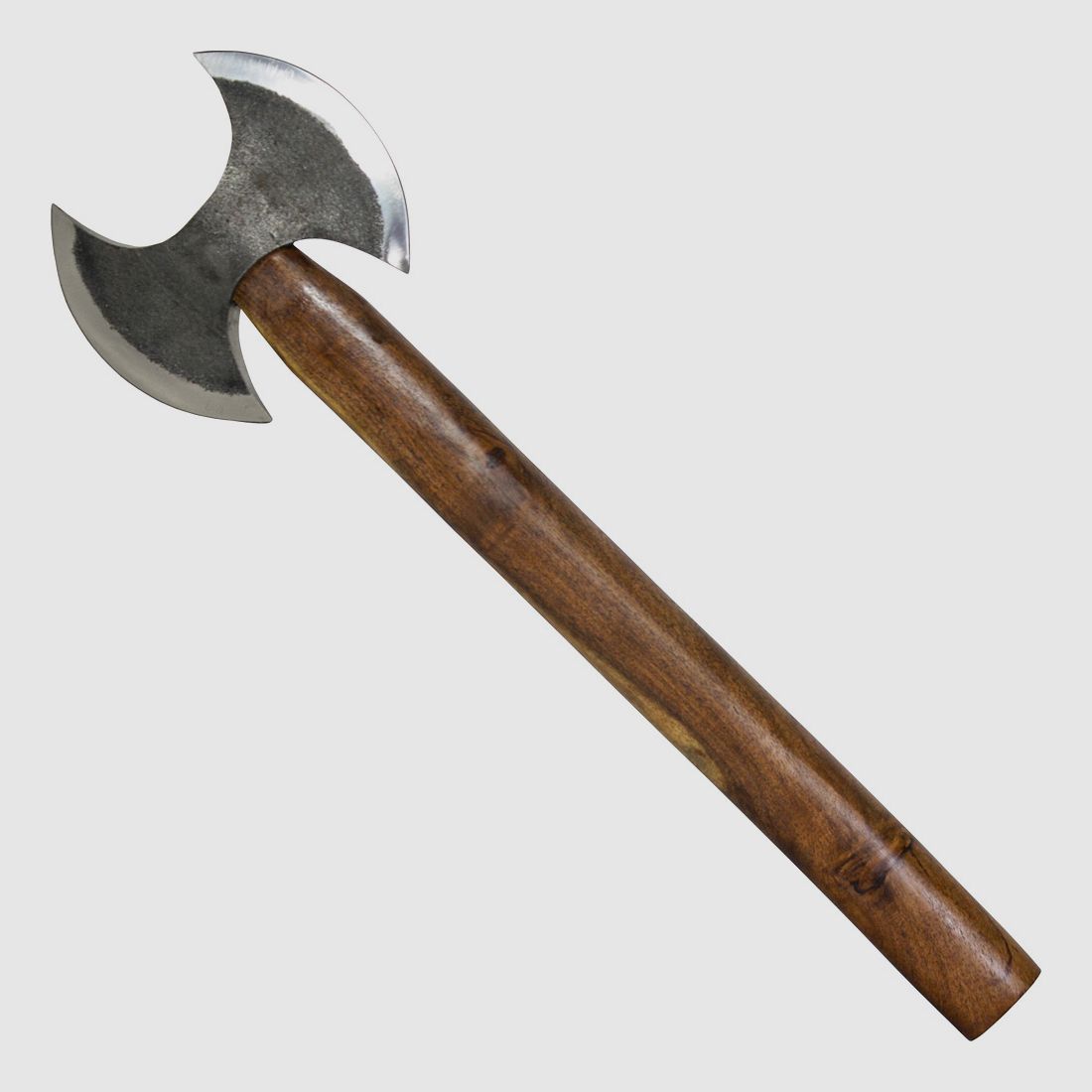 Viking double axe including sheath