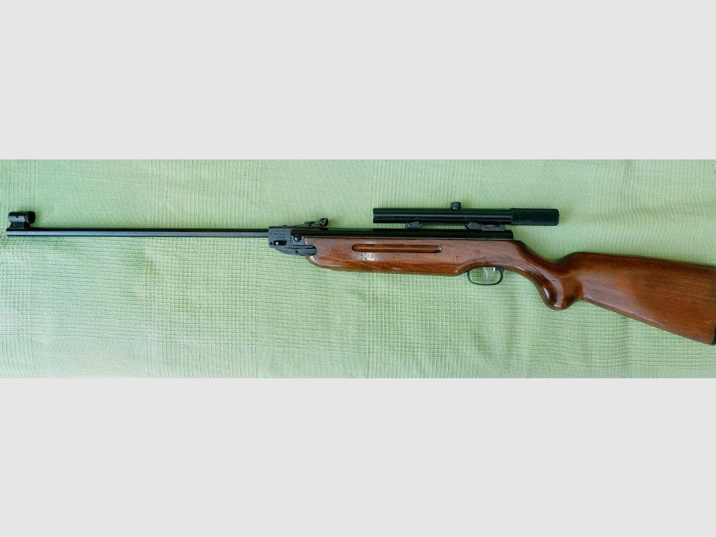Luftdruckgewehr Weihrauch HW35 mit Zielfernrohr