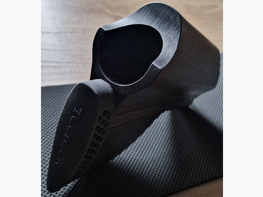 Shoulder support and grip shells black made of wood for AEA Megalodon