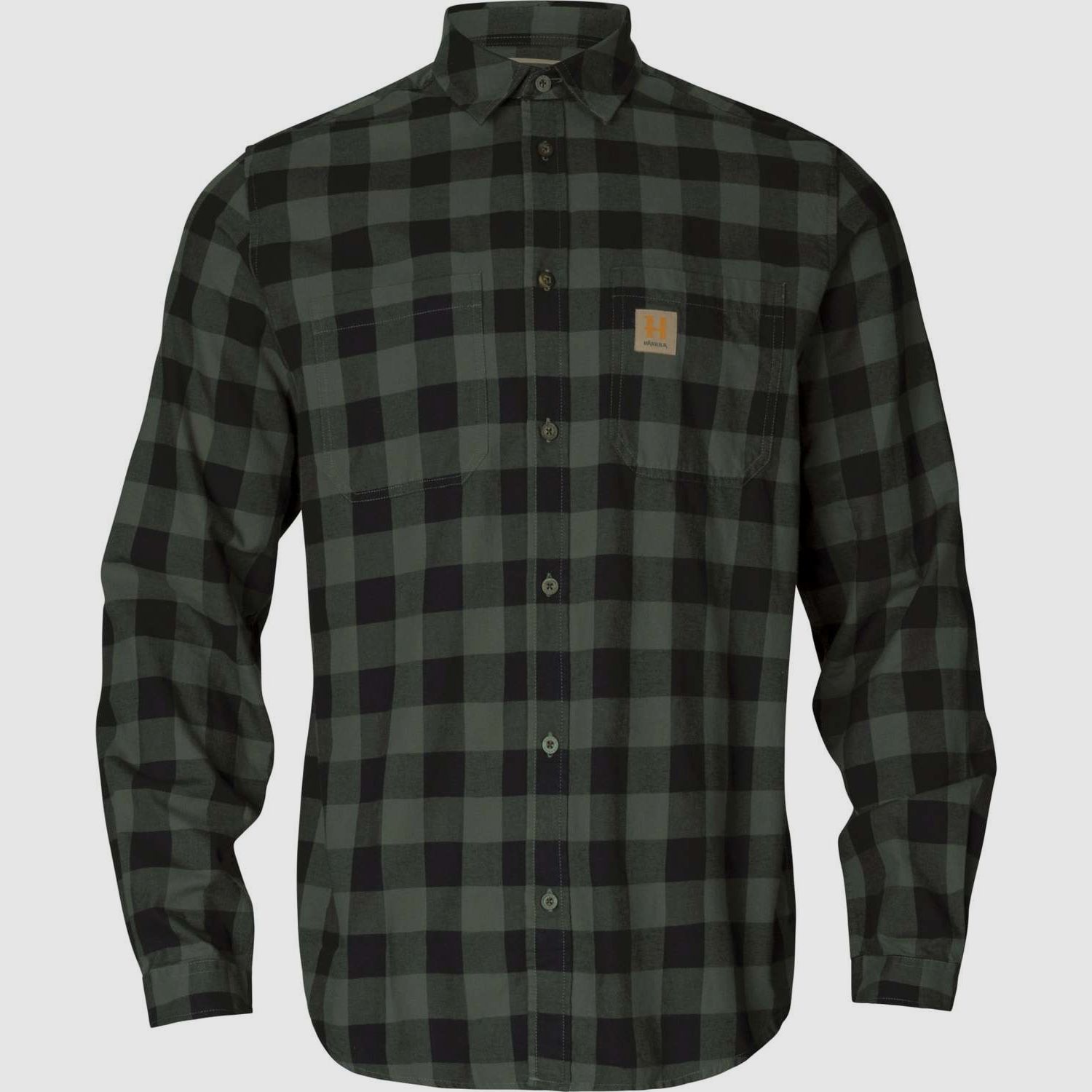 Hrkila Camicia Scandinava Verde Scuro