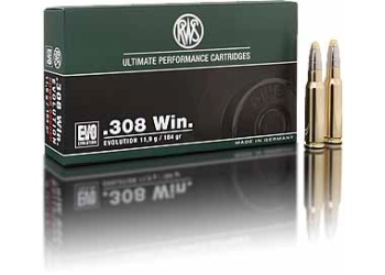 RWS .308 Win. EVO-munitie 11,9 g, afbeelding 2 van 2