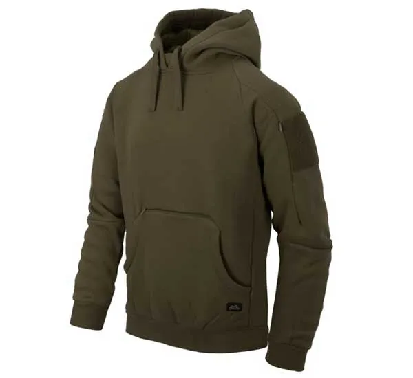 Helikon-Tex - Bluza Urban Tactical Hoodie Lite Kangaroo - Zielona - BL-ULK-CB-82