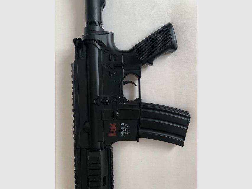 Heckler & Koch HK416C karabin softair 6mm automatyczny w pełni, w tym 2 x akumulator + oryginalne opakowanie + kulki 6mm