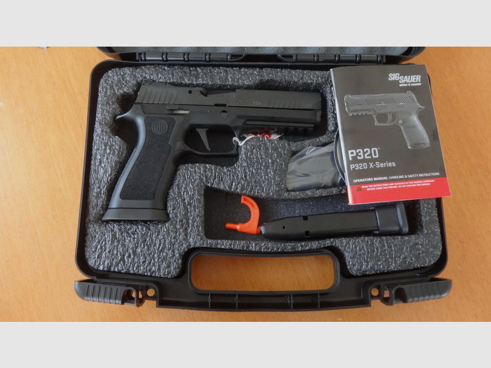 Sig Sauer SL pistol: Sig Sauer P 320 X Five Cal. 9x19 mm