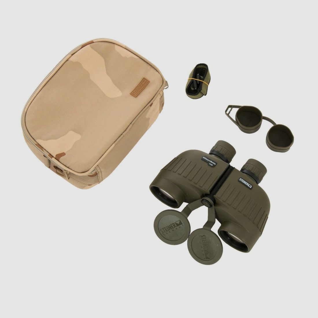 Steiner Military + Marine 7x50 Fernglas Military Jagd - Olive Green 