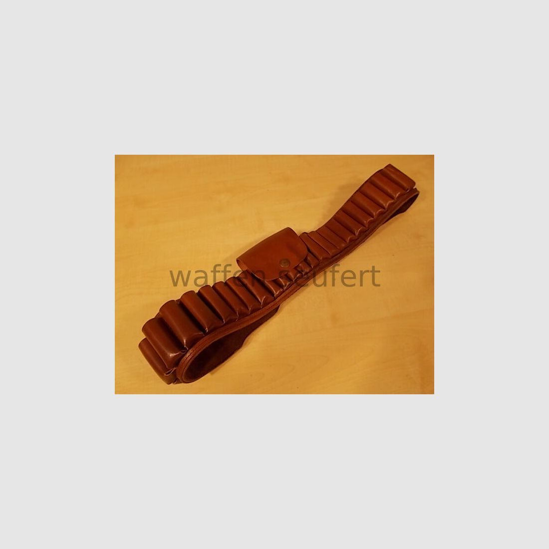 Shotgun cartridge belt 12 cartridge pouches medium e.g. 30-06