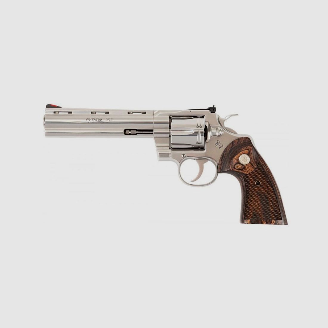 Revolver Colt Python 6 pollici SA/DA acciaio inossidabile opaco 6 colpi 357 Mag