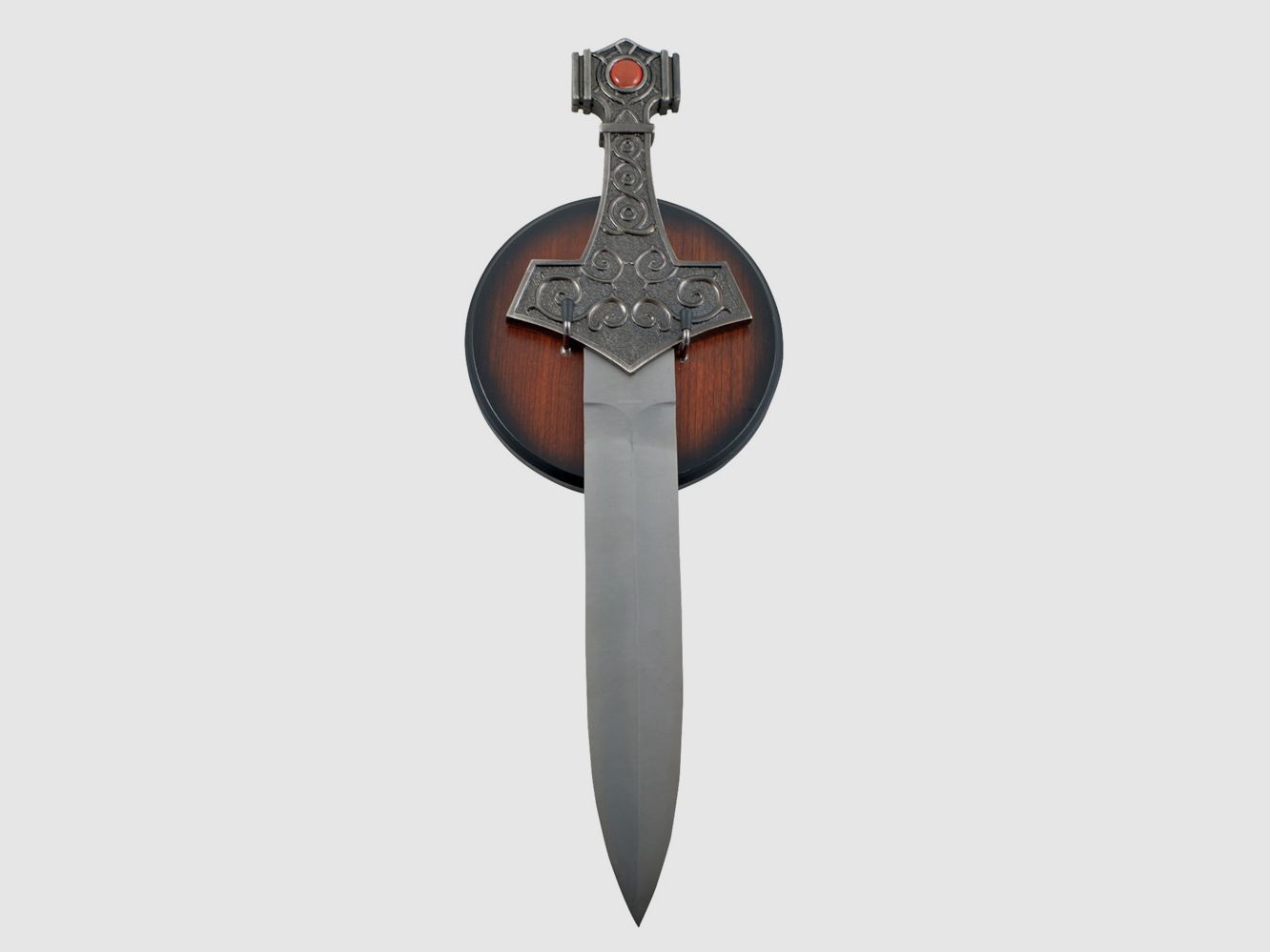 Thorhammer Deko Dolch mit Holzdisplay