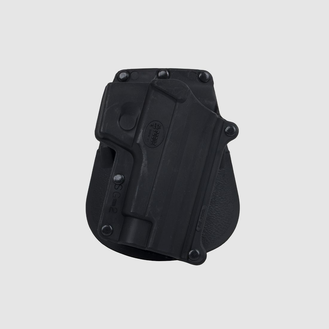 Schnellziehholster Paddel Holster GĂĽrtelholster Fobus fĂĽr Schreckschuss Pistole Sig Sauer P239 Kunststoff schwarz