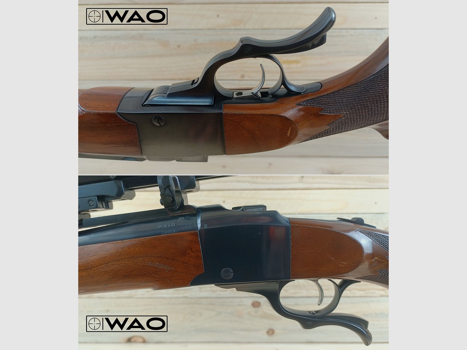 Ruger Blockbüchse Mod. No.1, Stutzen, Kal. .30-06 *mit Zeiss Diavari*