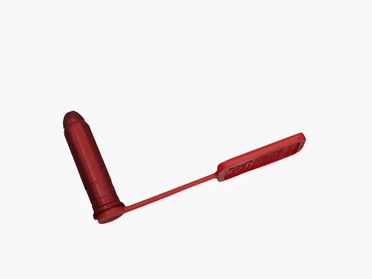 Alu Pufferpatrone mit Sicherheitsfahne - .38Spec/.357Mag