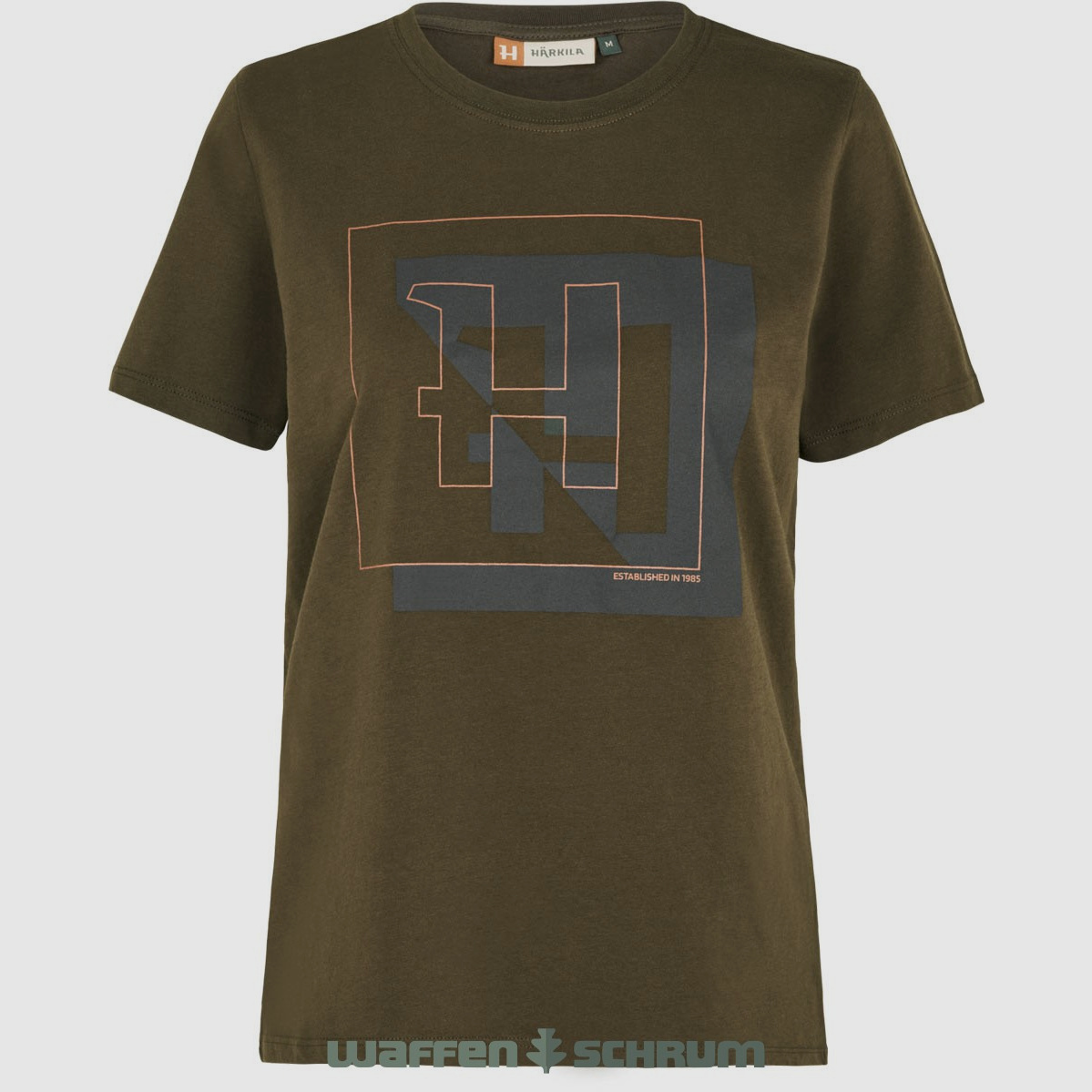 Härkila T-Shirt H-Logo Willow Green