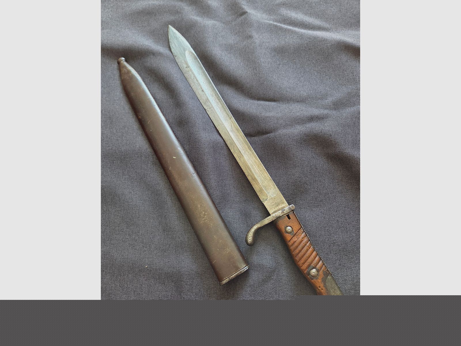 Bajonett SG 98/05 Seitengewehr kein k98 oder 84/98