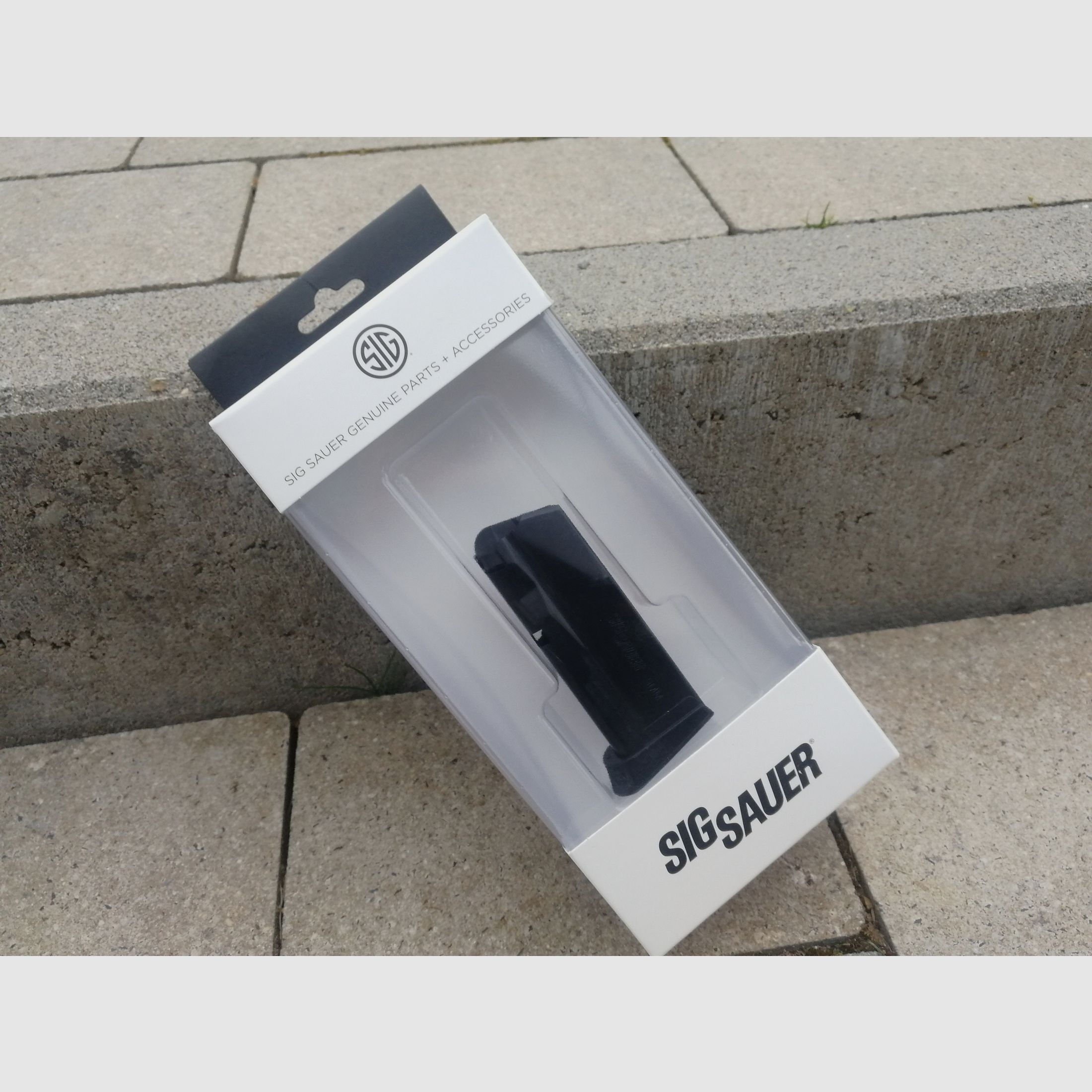 SIG SAUER P365 Magazin 10 Schuss Finger Extension MAG-365-9-10X Subcompact Pistole 9mm Luger 9x19 10RD *NEU + OVP*