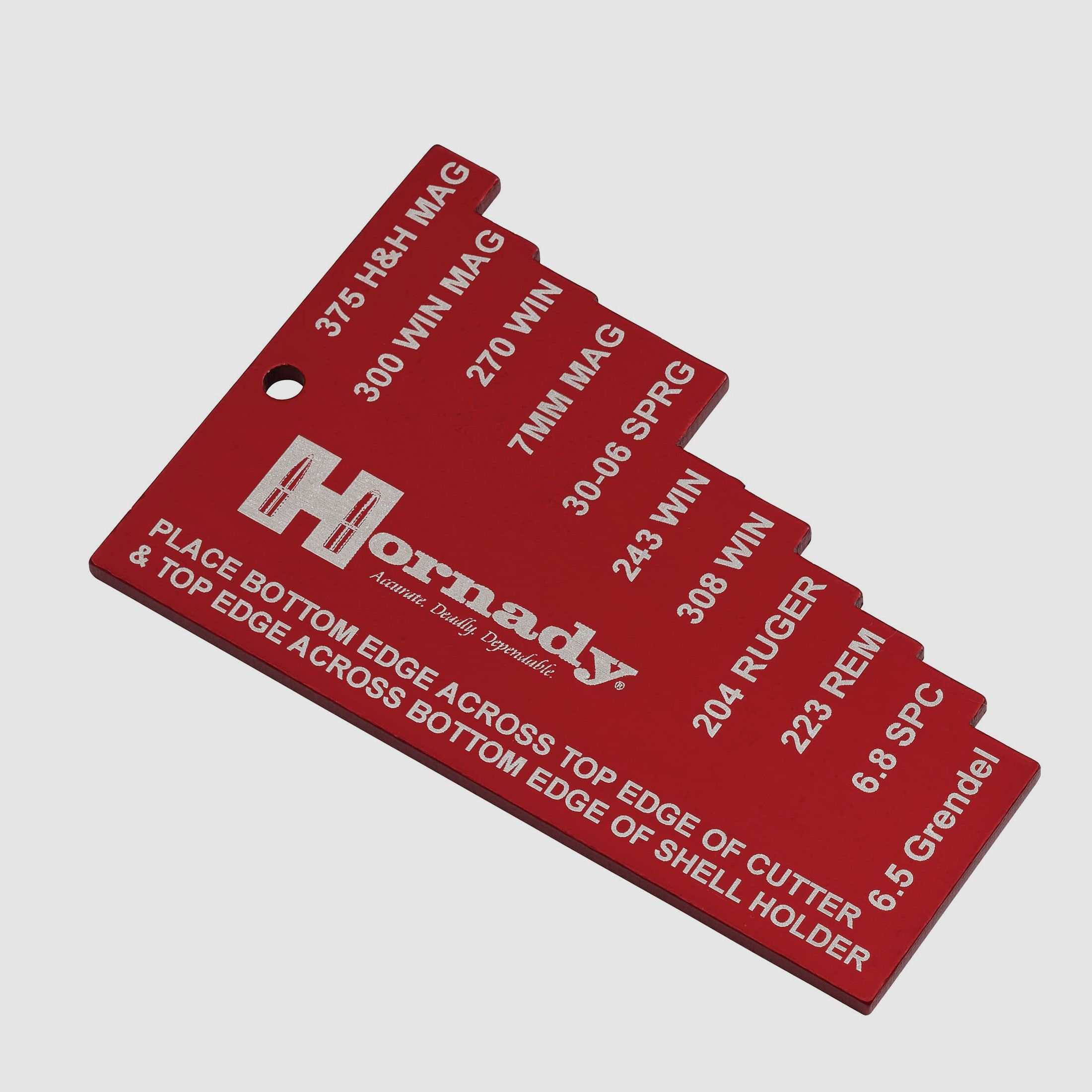 Calibrador de longitud de recorte de casquillos universal Hornady