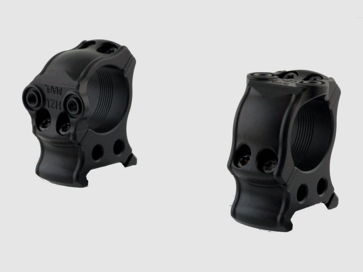 Interface de montage d'anneau Picatinny Spuhr 1" H 25,4 / 12,7 mm