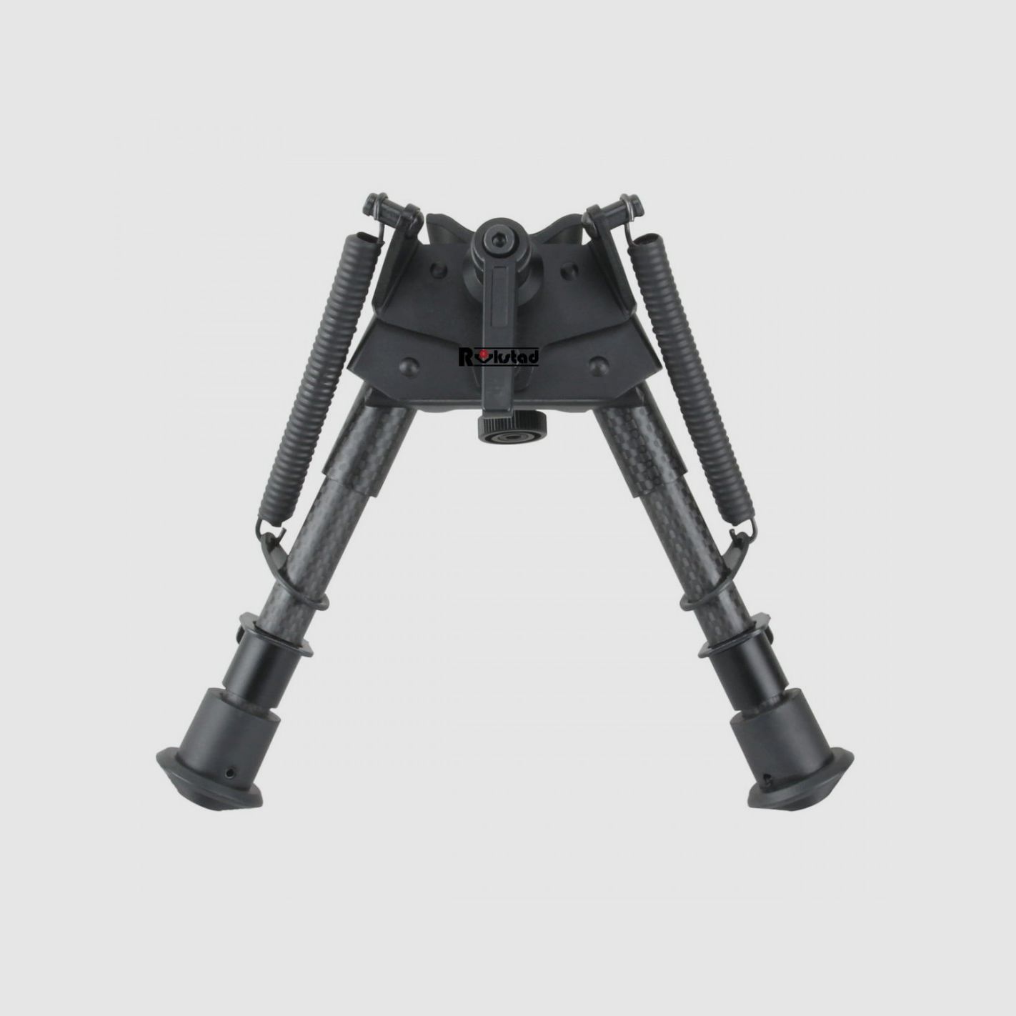 Carbon Fiber 6-9" Swivel Spring Bipod, image 1 of 13