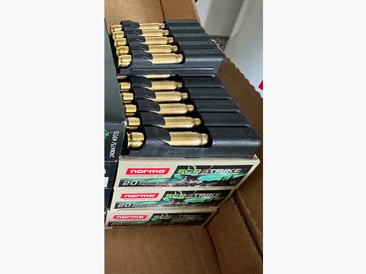 74 Schuss Norma Ecostrike Kal. 8x57 IS - 10,4g / 160 gr