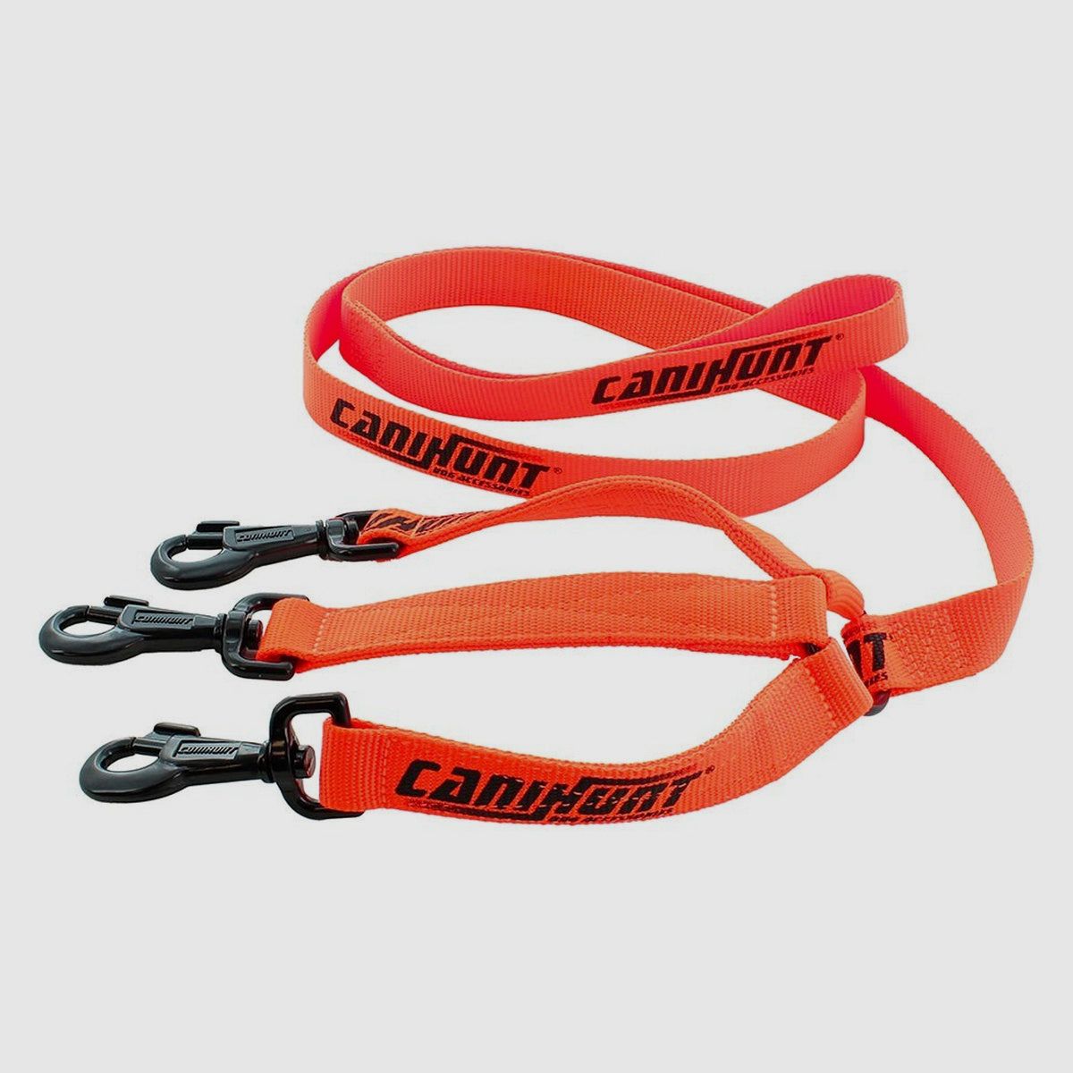 Flachriemen HUNTER - 3 Karabiner Canihunt, Bild 1 von 2